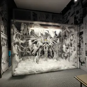 Large Transparent Acrylic Toy Storage Box with Lid, High-Quality Stackable Dustproof Organizer, Ideal for Storing Toys and Accessories, Durable Storage Organizer