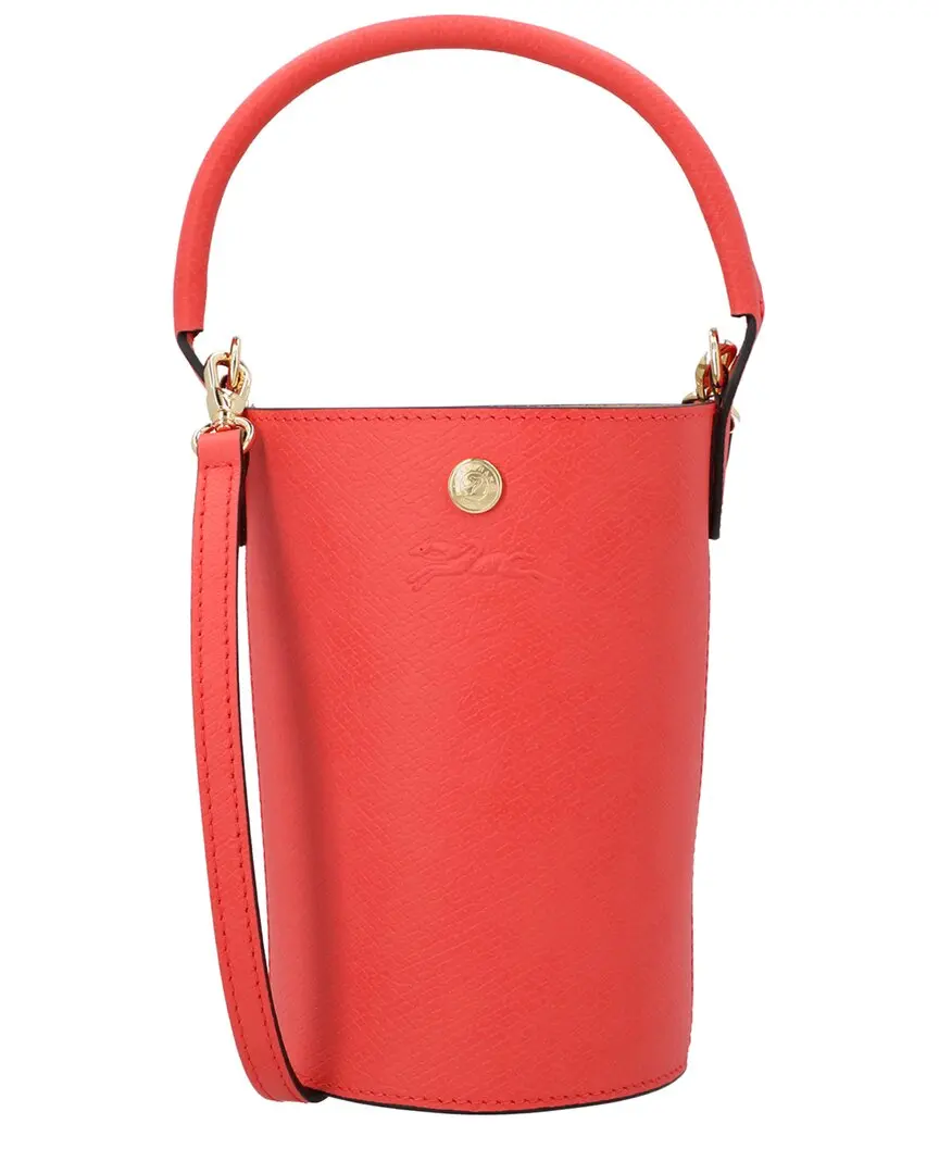 Longchamp Épure Extra Small Leather Crossbody Bucket Bag