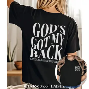 Wear Your Belief – God's Got My Back Isaiah 52:12 Christian T-Shirt