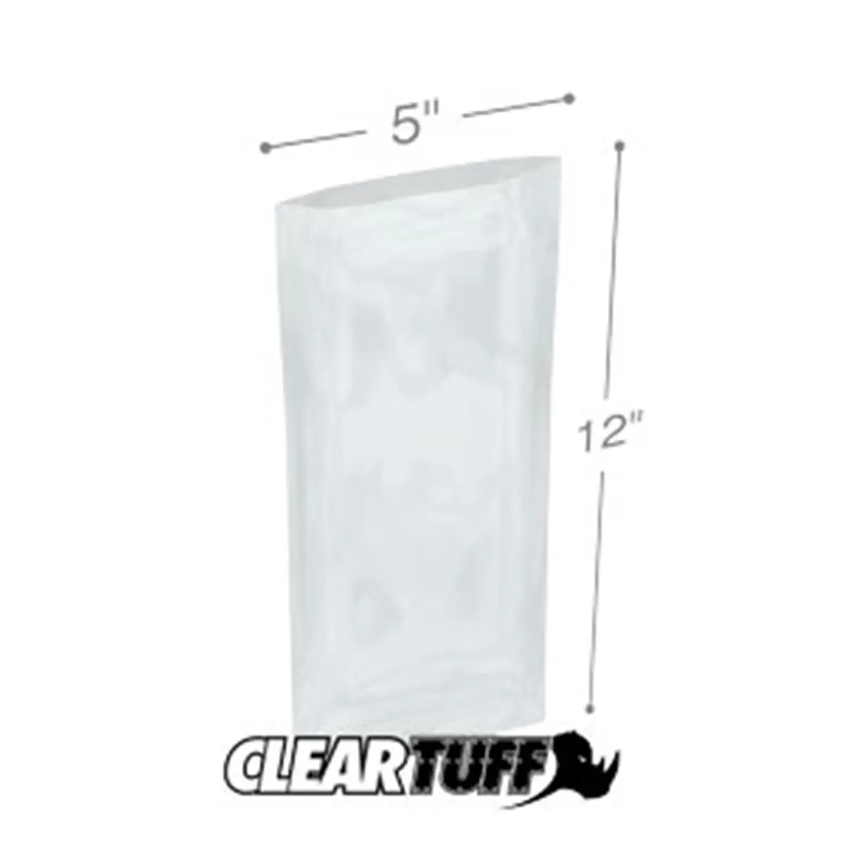 212 MAIN Multifunctional Recyclable Virgin LDPE Plastic Open-Top Trash Bags, 5x12 in, 0.002 Gauge, 1000-Piece Standard Size Case - Home Care & Home Supplies
