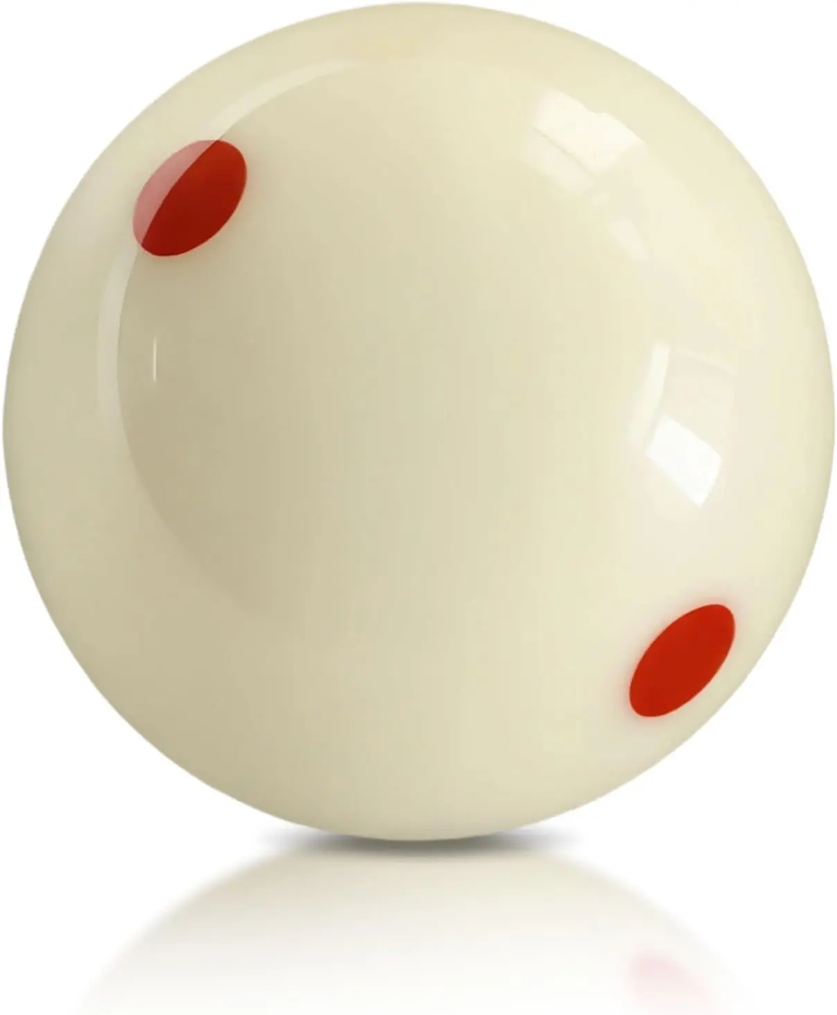 2 1/4" Pool Cue Ball and Professional AAAA Grade Billiards Balls, White Cue Ball, Set of 1,6oz