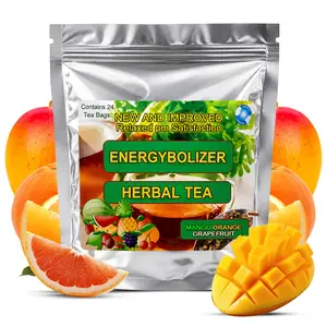 Energybolizer Herbal Tea 24 Tea Bags | Mango Orange Grapefruit