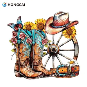 Unisex Denim Style Heat Transfer Sticker, DIY Iron-On, Easy Peel & Iron, Durable Print, Suitable for T-Shirts, Hoodies, Jeans, Bags