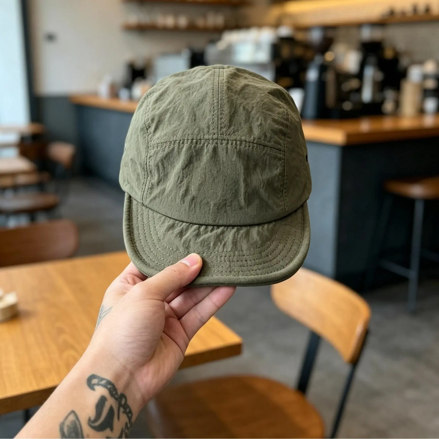Unisex Japanese-Style Short Brim Baseball Cap, Quick-Dry Breathable Soft-Crown Hip-Hop Versatile Sports & Outdoor Hat