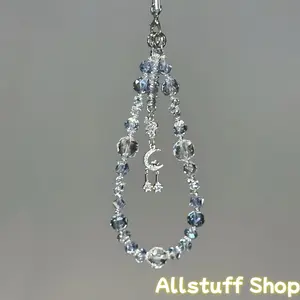 1pc of Dazzling Luxurious Exquisite Rhinestone Crystal Phone Charm, CCD Lanyard, Perfect Holiday Surprise or Birthday Gift for Her Smartphone Smartphone Cellphone Cellphone