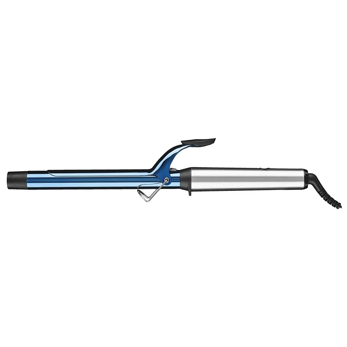 Conair BaByliss Pro Nano Titanium Extended Barrel Traditional Curling Iron - Lightweight Design, Digital Temp Control, Dual Voltage, Shine-Enhancing for Smooth Lengthened Results, Hair Styling Accessories, All Hair Types, Bouncy Curls, Heat Retention, Len