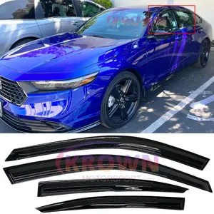 FITS 2023+ HONDA ACCORD JDM MUGEN STYLE WINDOW VISOR RAIN GUARD VENT DEFLECTOR