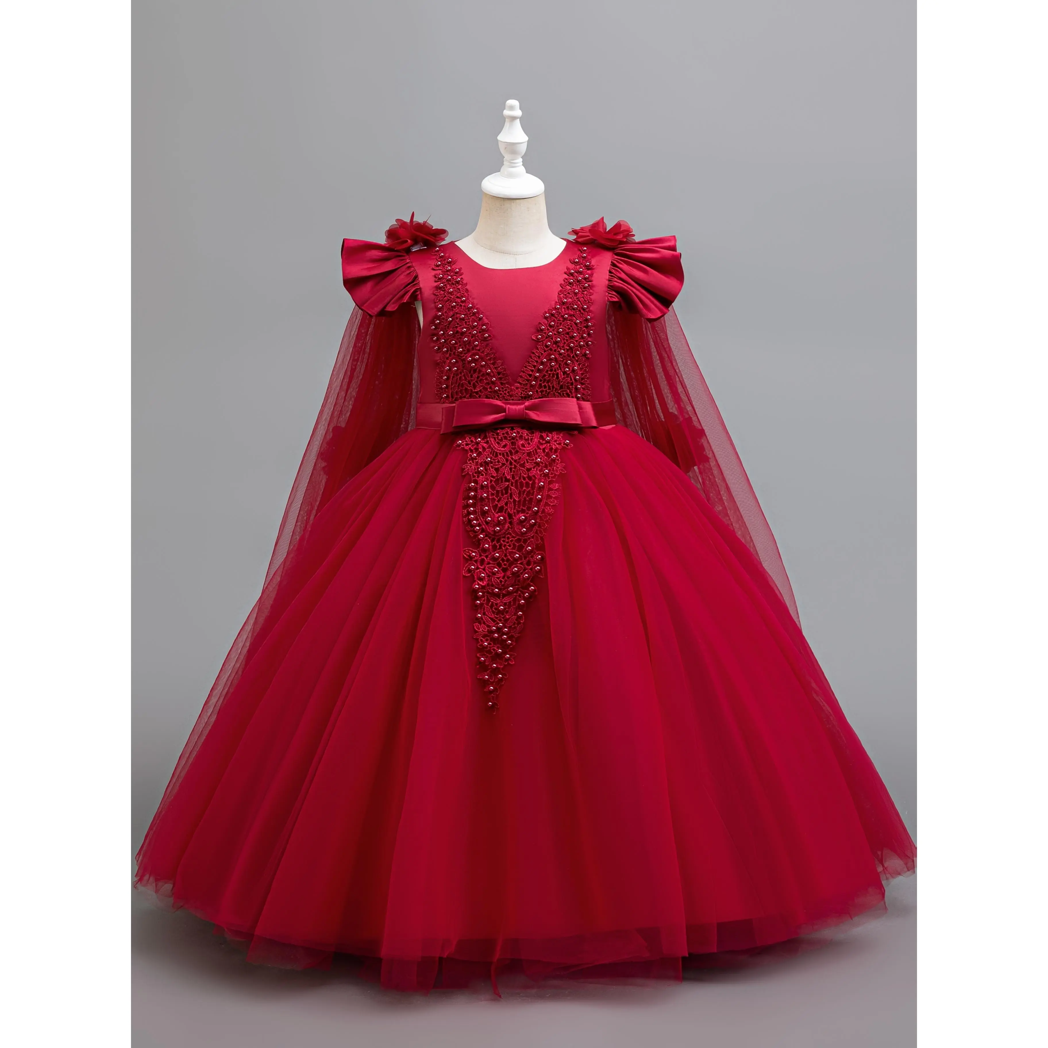 Girl's Long Princess Dress