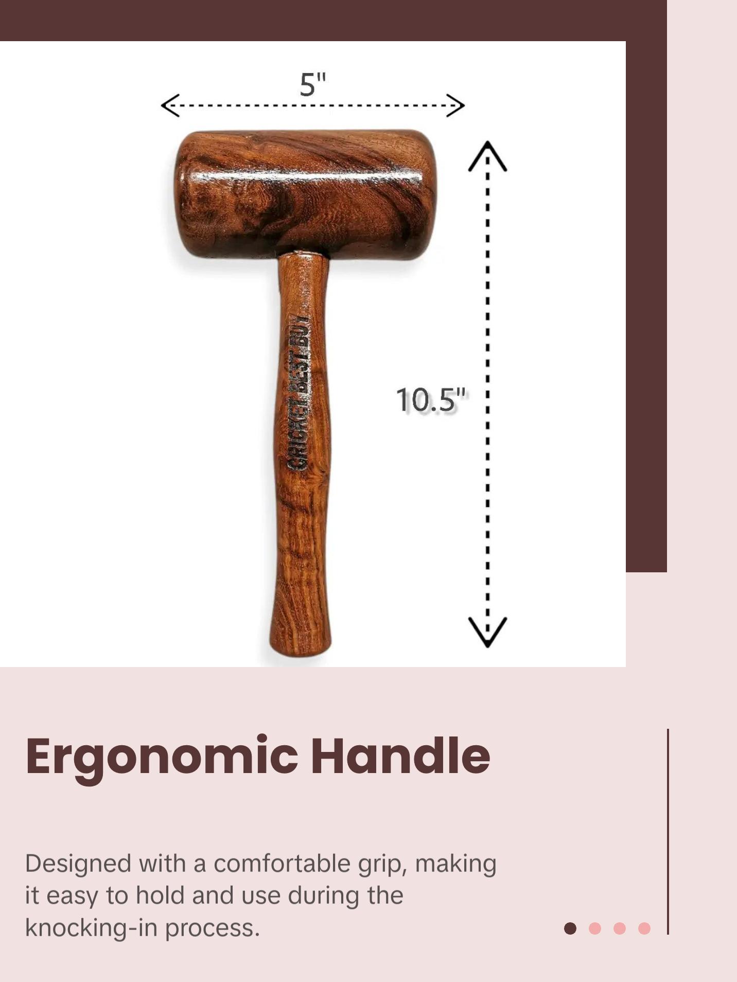 CBB Cricket Bat Mallet Hammer Deluxe for Bat Knocking in Heavy Duty