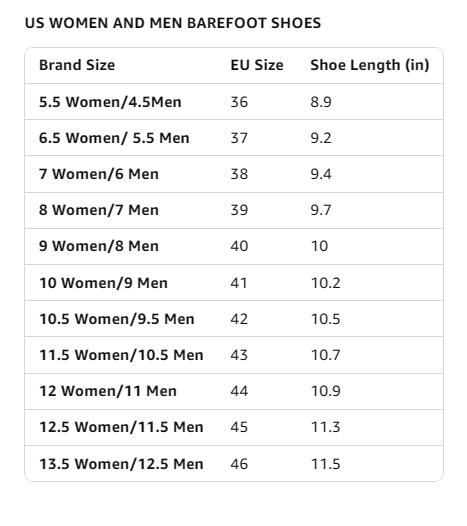 Women Barefoot Shoes Toe Shoes for Men Zero Drop Water Shoes