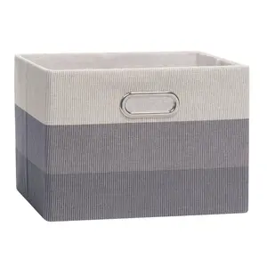 Lambs & Ivy Storage Ombre Gray - Foldable