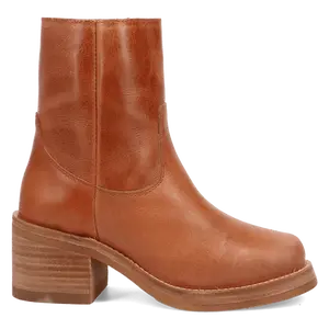 ROXY LEATHER BOOTIE