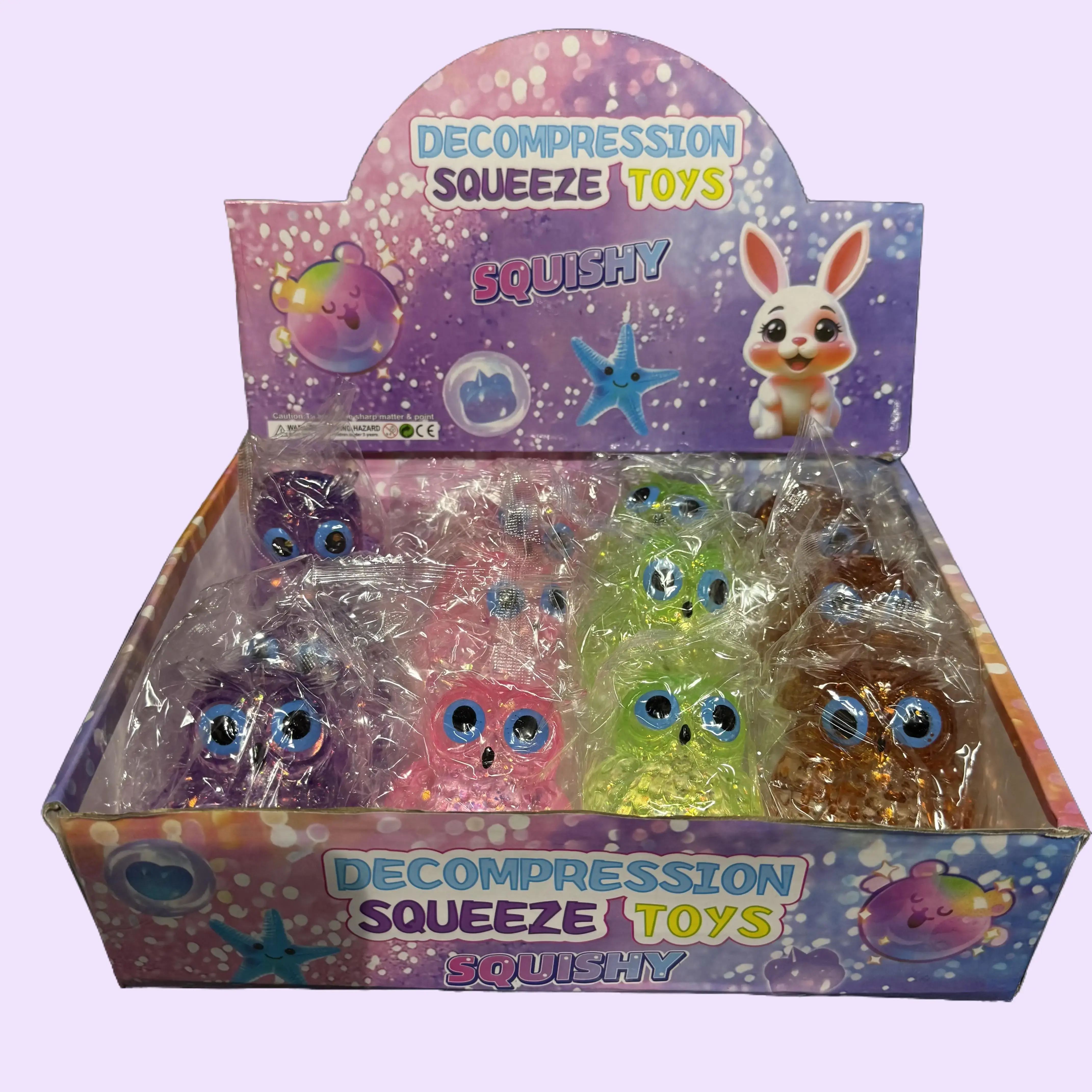 Compression Squeeze Toys Squishy - Fun and Interactive Stress Relief Toy for Kids and Adults