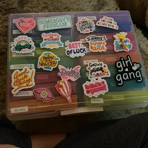 Patch Ed for Hats Assorted Design Embroidery Kit with Inspirational Quotes and Cute Patterns for Customizing Your Accessories