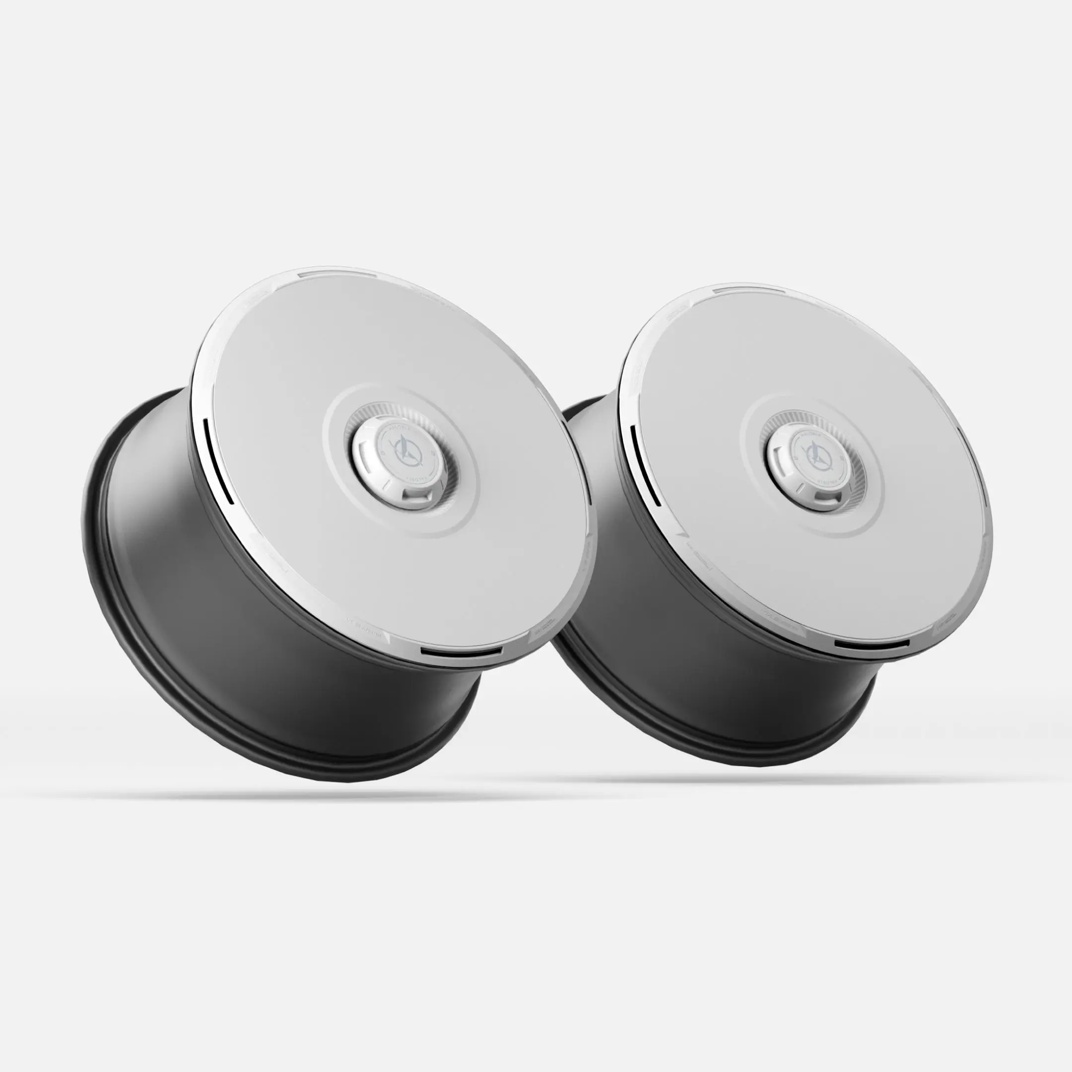 HALODISC 2 Wheel Covers for Tesla | RTP - White