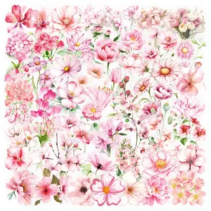 50Pcs Realistic African Animal Stickers | DIY Decor