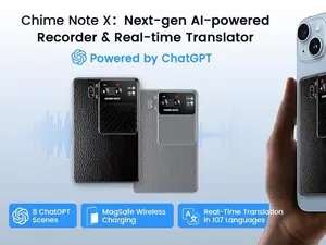 Chime Note X: Smart AI-powered Recorder & Live Translator