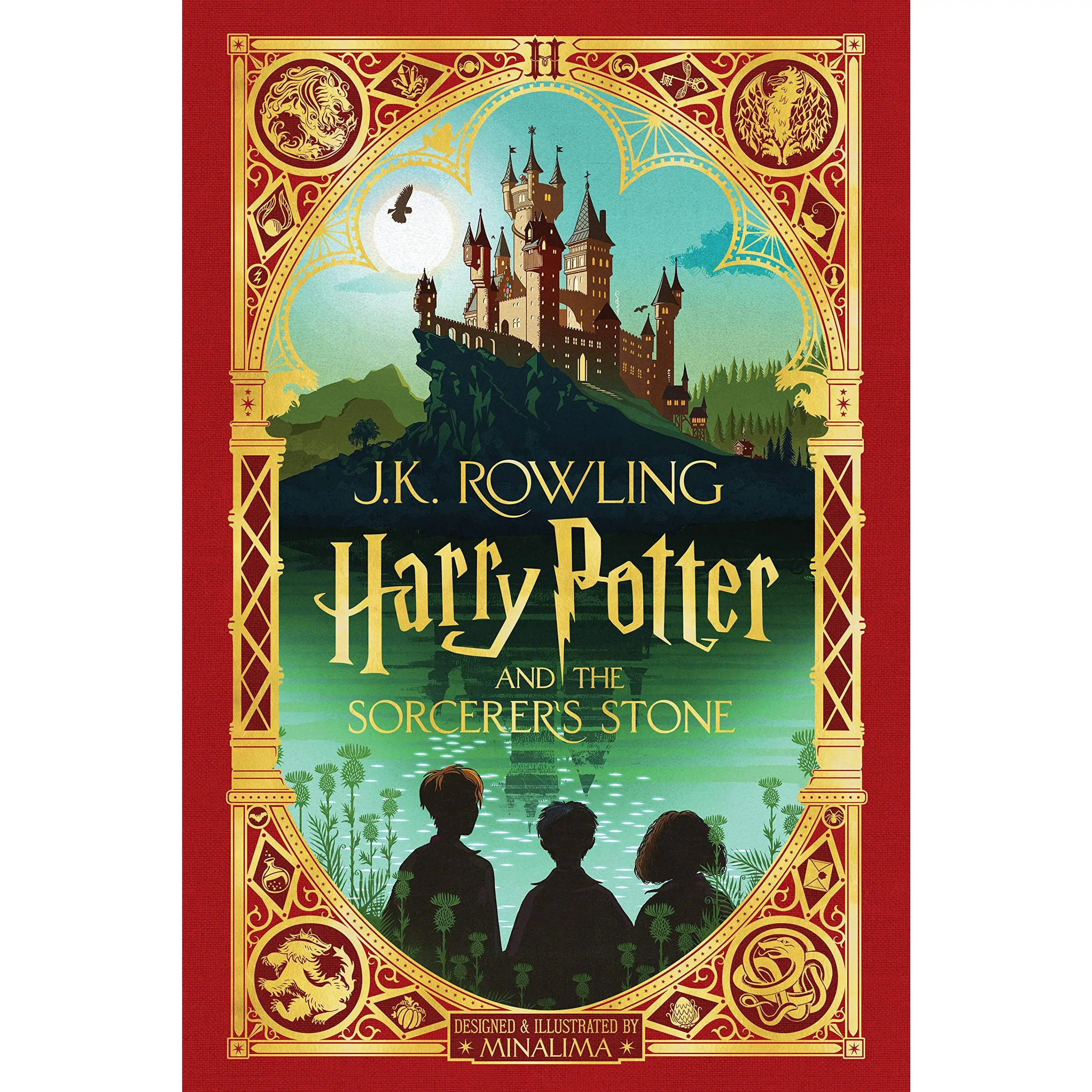 Harry Potter and the Sorcerer's Stone (Harry Potter, Book 1) (Minalima Edition) (Interactive Illustrated Edition): Volume 1 -- J. K. Rowling - Hardcov