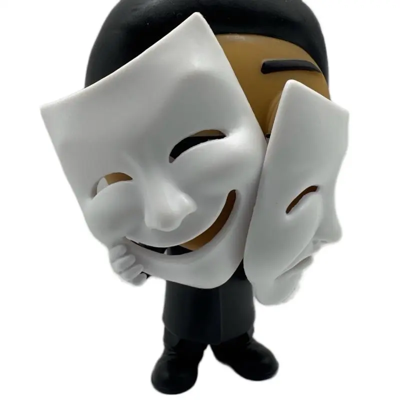 HOMIES Pretender BIG HEADZ Figure Series #5 DGA 4 Inch Collectible Figure with Smile and Cry Masks Ideal for Collectors