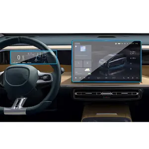 for Trumpchi E8 PHEV 2024-2025, Car GPS Navigation And Dashboard Screen Tempered Glass Screen Protector