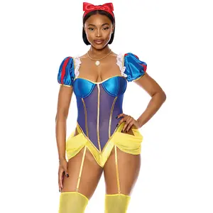 Forplay Women's Halloween Mirror Mirror 4-Piece Women's Princess Costume