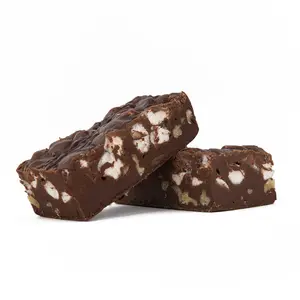Uncle Butch's Rocky Road Fudge - Decadent Chocolate Packed with Walnuts and Marshmallows  - Made with Real Butter - Delicious Candy Treat for Dessert or Snack - Gift for Mom, Dad, Grads - Party and Shower Favors - Ships Fresh Daily - 16, 24 or 32oz