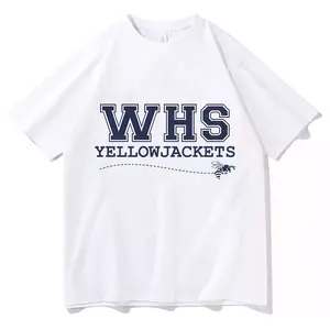 WHS yellowjackets TShirt Kpop Unisex Shirt Summer Merch Shirt Kpop Pure Cotton Shirt kpop Harajuku Print Top Tees Tshirt Clothes