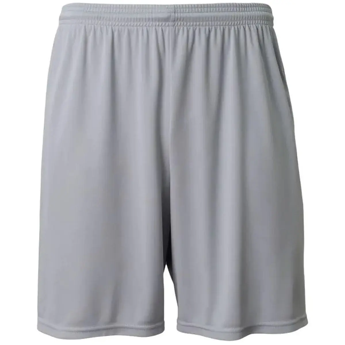 A4 Men's Cooling Athletic Short with Pockets (Silver)