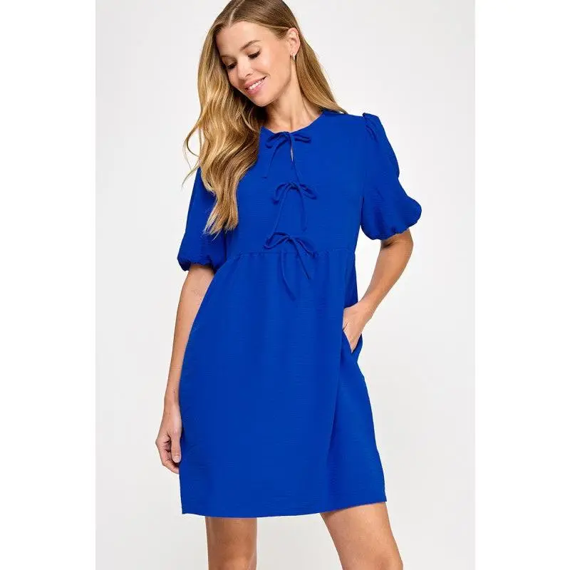 Royal Tie Dress