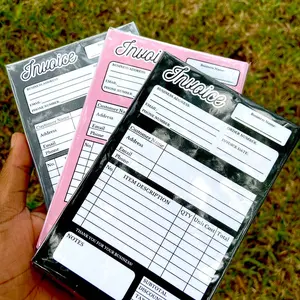 3 Pack Invoice Notepads