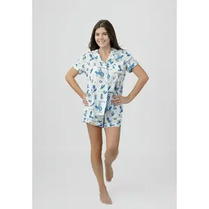 Day On The Range Short Sleeve Pajama Set