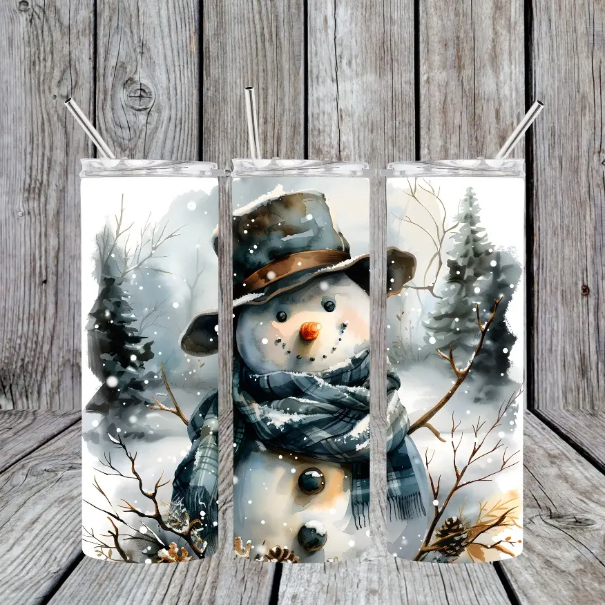 Blue and White Scarf 