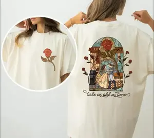 Vintage 90s Tale As Old As Time Shirt, Belle Princess Shirt - BeautyThe Beast Shirt, WDW Matching Family Shirt - Vacation Shirt, Trip Shirt