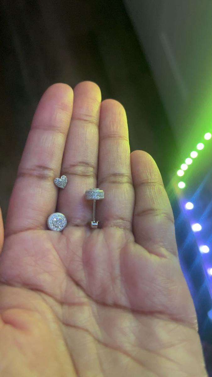 Item: Silver, 7.5mm (Main Stone 3mm )