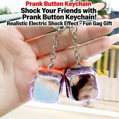 2026 New Mini Shock Keychain Prank Toy, Funny Compact Gag Gift for Friends, Portable Quick Jolt Prank Prop for Party Pranks, Jokes & Fun Gag Gadgets
