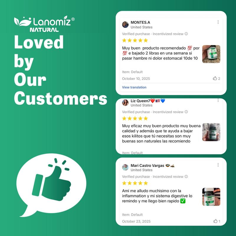 LANOMIZ White Kidney Bean Extract with Probiotics | Carb Metabolism Support for Men & Women | Daily Gut Health Formula to Aid Digestion | Vegan