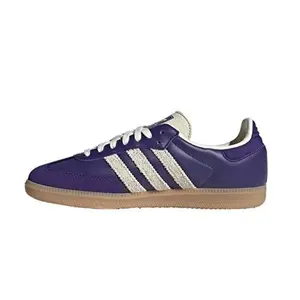 Adidas Samba OG Collegiate Purple Cream Women's Perfect Daily Casual Comfort Fashion Footwear Walking Sneaker Trainer Shoe Girl