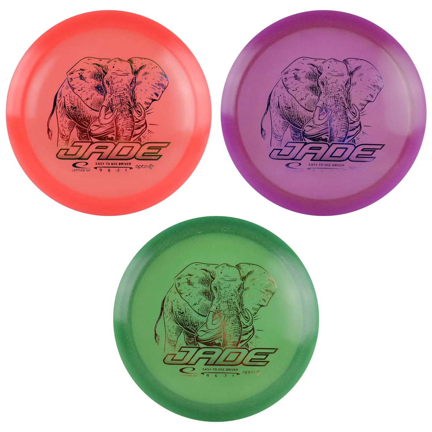 Latitude 64 Disc Golf Opto Air Jade Distance Driver 9/6/-2/1 - Choose Exact
