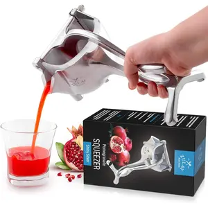 Heavy-Duty Pomegranate Juicer - Sturdy Fruit Press for Easy Juice Extraction in the Kitchen Metal Set Heavy-Duty Pomegranate Juicer - Sturdy Fruit Press for Easy Juice Extraction in the Kitchen Metal Set