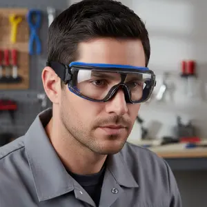 Radians LPG1-13D LPX IQuity Superior Clear Anti-Fog Foam Padded Safety Goggles