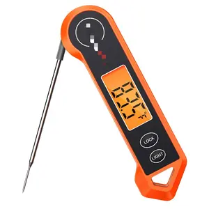 TP19H Digital Meat Thermometer for Cooking with Ambidextrous Backlit and Motion Sensing Kitchen Cooking Food Thermometer for BBQ Grill Smoker Oil Fry Candy Instant Read Thermometer