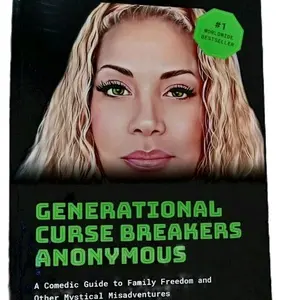 Sandi Oshun Generational Curse Breakers Anonymous Book - #1 Worldwide Bestseller Comedic Guide to Family Freedom Mystical Misadventures. Entertainment purposes only.