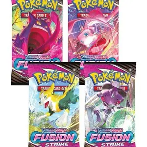 Pokémon Sword and Shield Fusions Strike Booster Card - Includes 10 Cards for Collecting and Gameplay