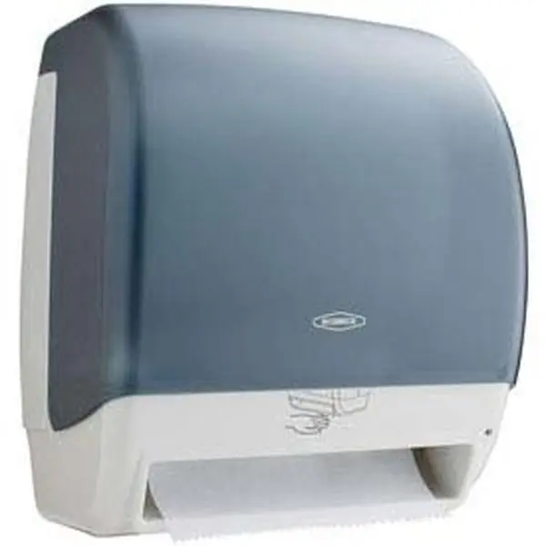 Bobrick Washroom Equipment B-72974 Plastic Automatic Roll Towel Dispenser - Translucent - Smoke & Gray