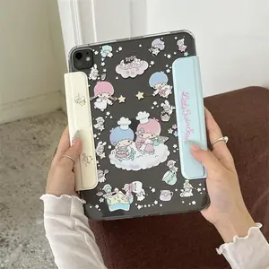 Korean Cute Star Girl Tablet Case For Apple iPad 11 2025 Air 5/4 10 10.9 inch Pro 13 inch 10.5 10.2 9.7 mini 7/6 Cover Cases