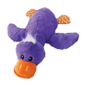 KONG Comfort Duck X-Large Plush Toy with Squeakers & Crinkle Sounds for Indoor Play and Naptime