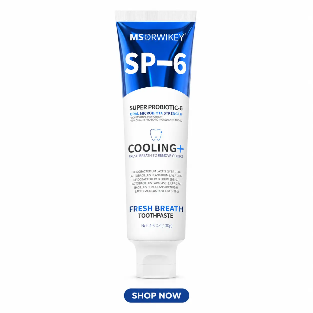 Cooling Fresh Breath Toothpaste | Long-Lasting Freshness | Fluoride-Free & Enamel-Safe | Perfect for Daily Use