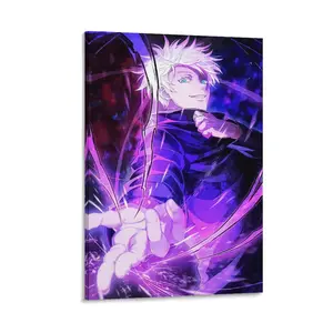 Samurai Spirit Anime Canvas—Gojo Satoshi HD Print for Stylish Home Or Bedroom Decor. Poster Canvas Wall Art For Bedroom Decor Bar Office Room Decor Gift