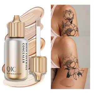 5 Color Super Coverage Concealer Palette, Waterproof Formula for Natural Matte Finish, Perfectly Hides Dark Circles and Blemishes