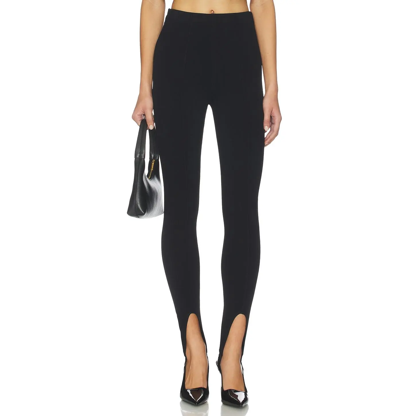 SEROYA Kelsey Stirrup Legging in Black